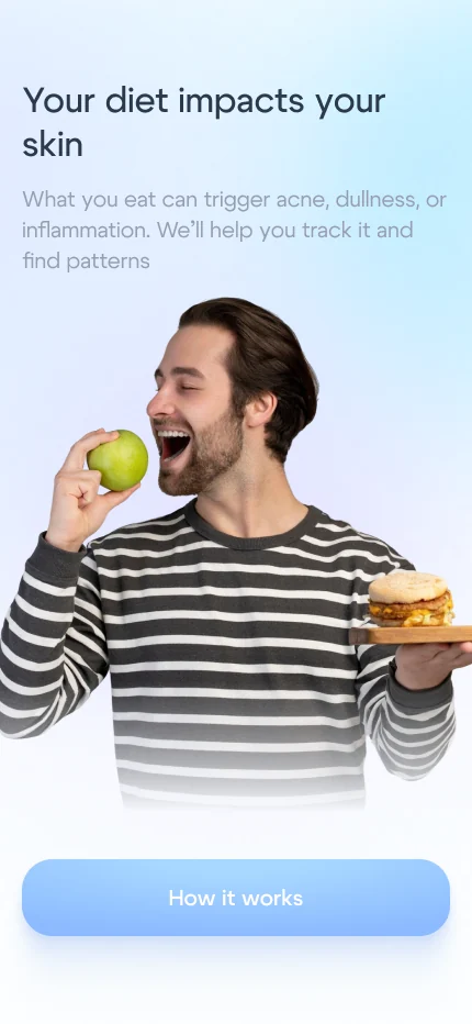 Onboarding screen 15: food