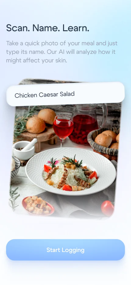 Onboarding screen 16: food scan