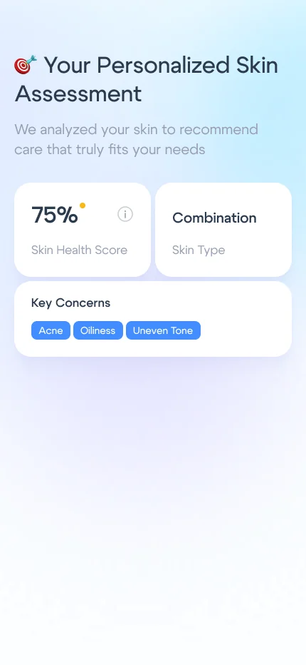 Onboarding screen 21: concerns