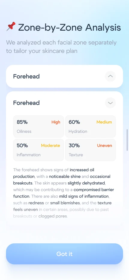 Onboarding screen 24: zones